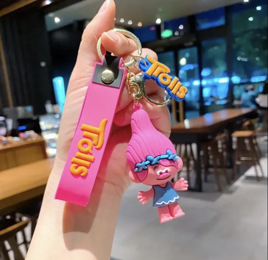 Trolls Keyring / Bag Charm