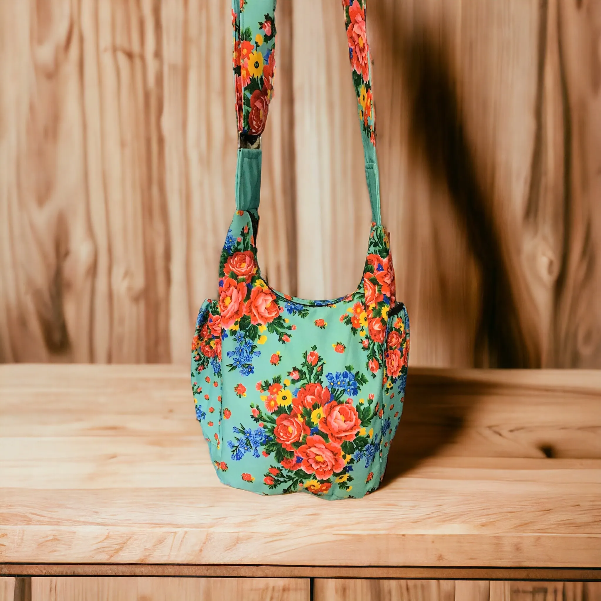 Turquoise Kookum Crossbody Bag