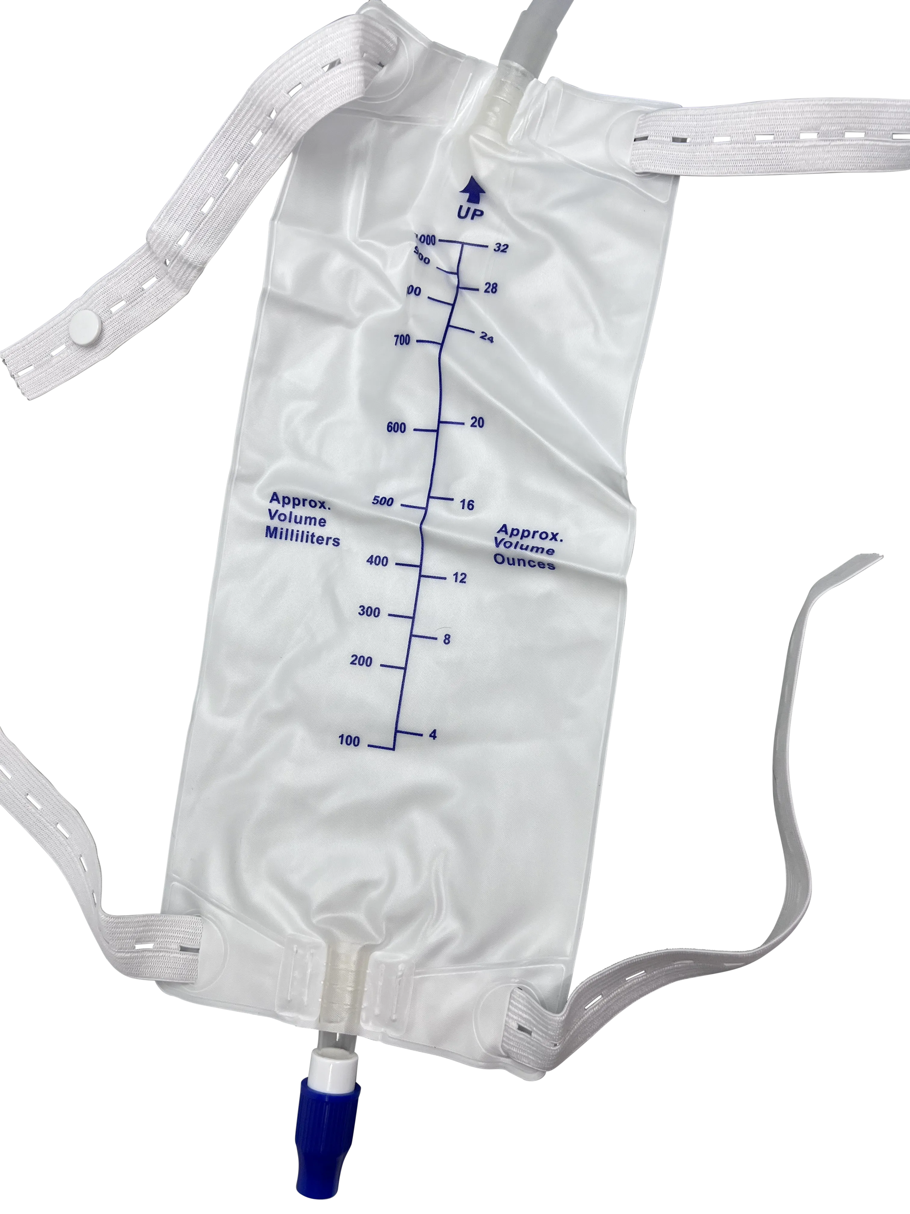 Urinary Drainage Leg Bag 1000 mL | Adult | Non-Sterile