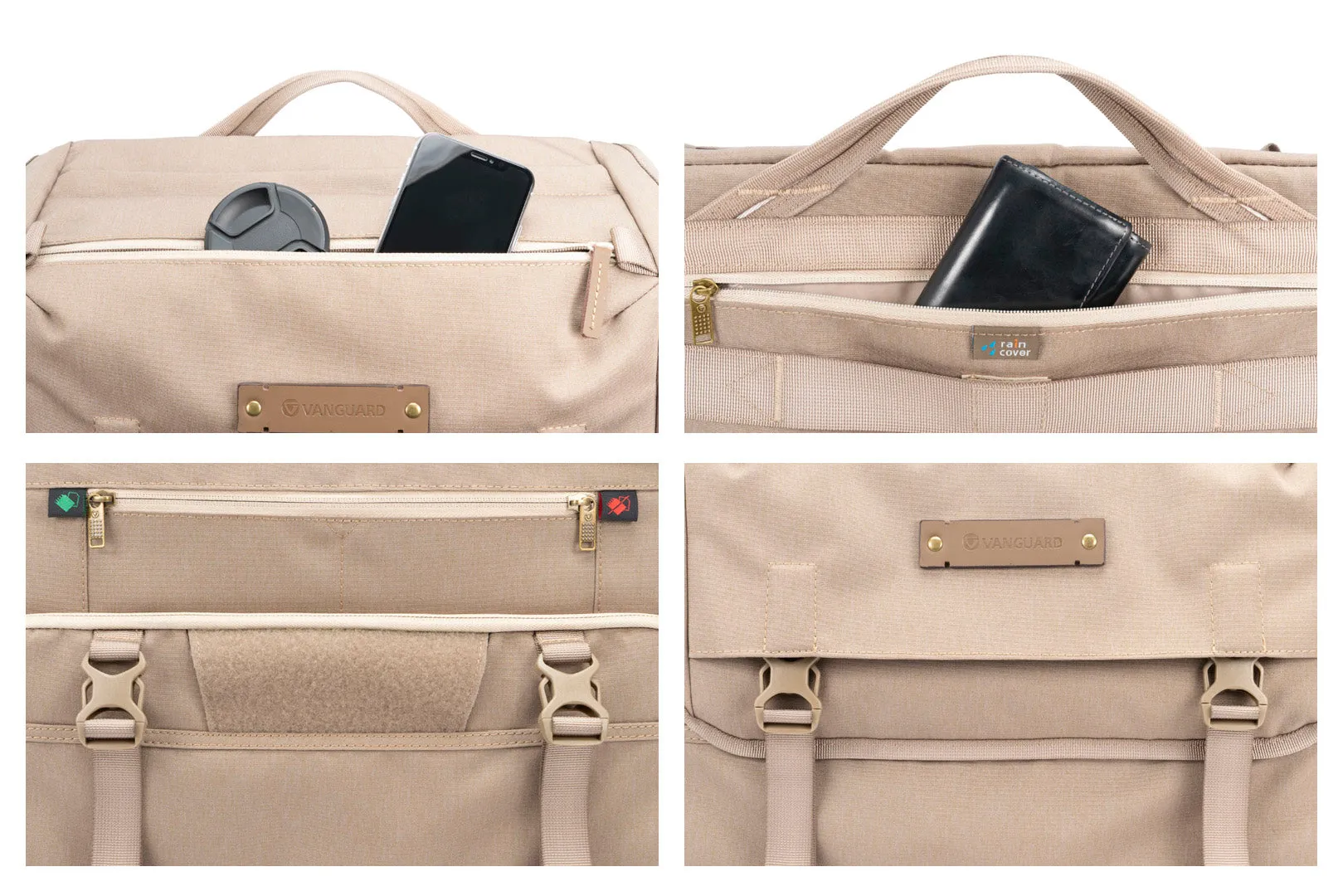 VEO RANGE 38 BG Messenger Camera Bag - Tan