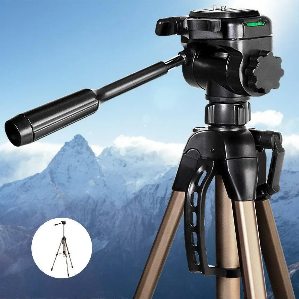 Weifeng Professional Camera Tripod Monopod Stand DSLR Pan Head Mount Flexible