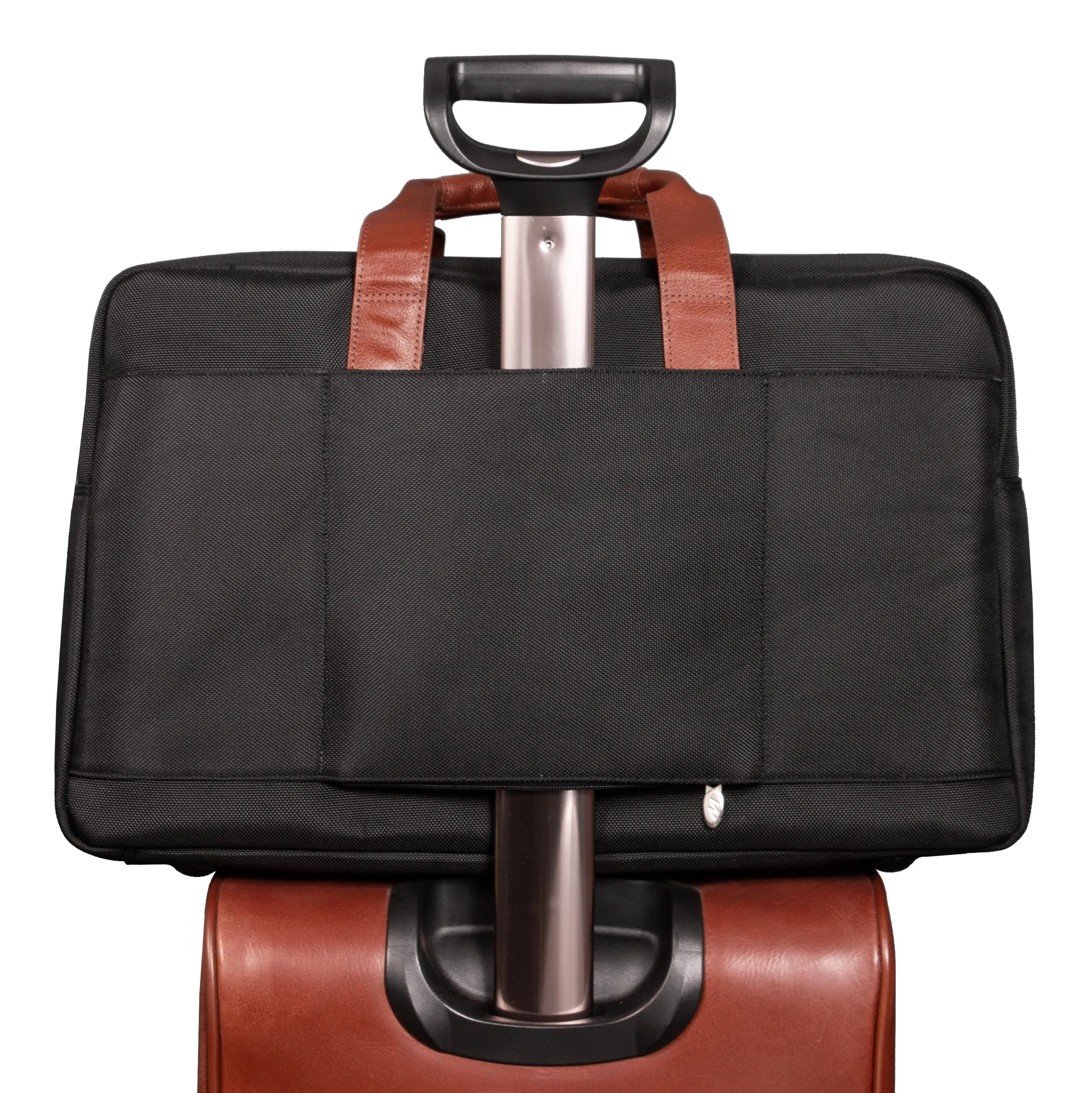 WELLINGTON  | 21” Nylon Carry-All Two-Tone Laptop Duffel