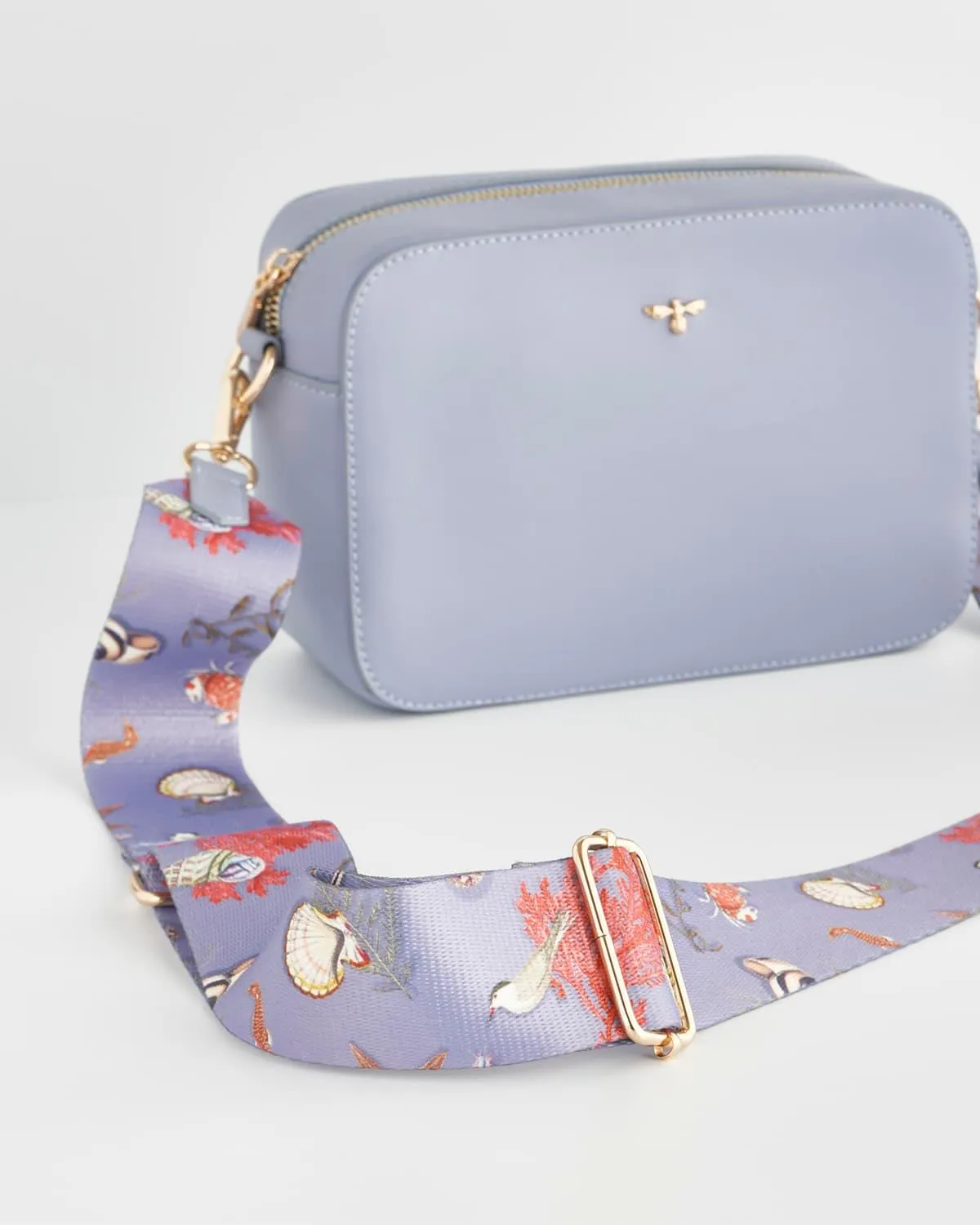 Whispering Sands Powder Blue Camera Bag