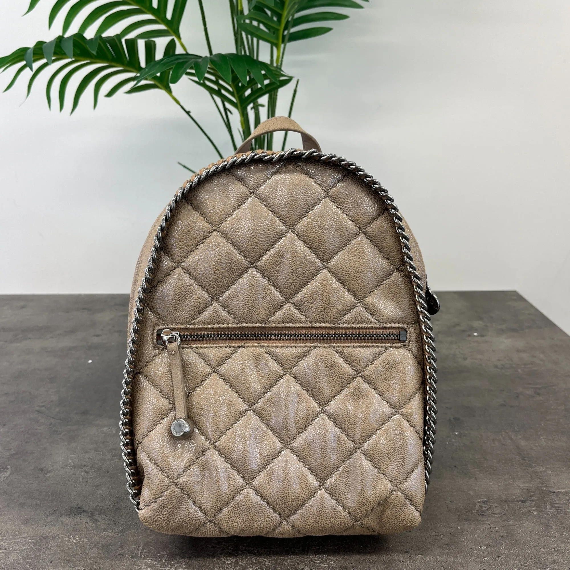 Women's Falabella Mini Backpack Rose Gold