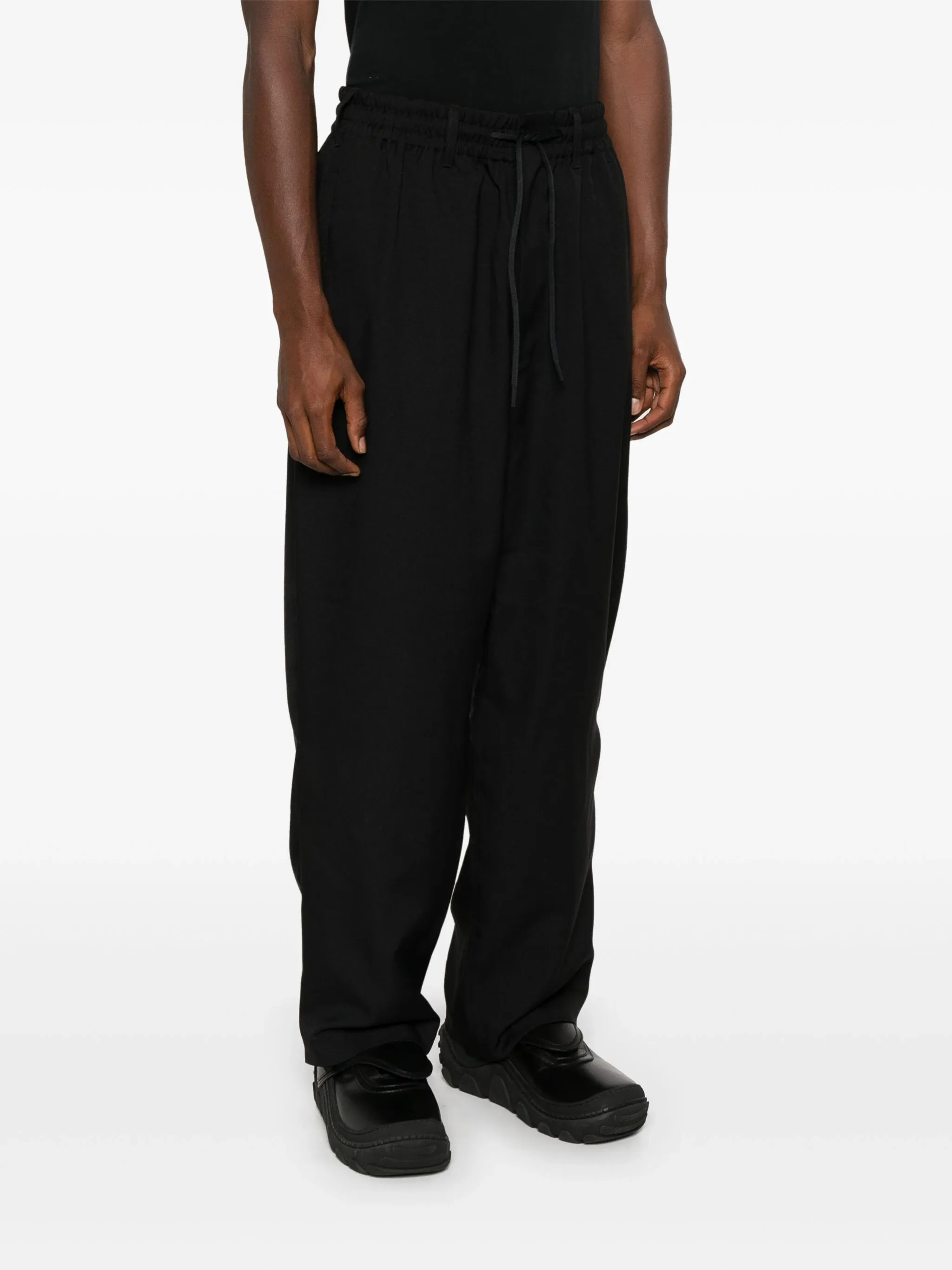 Y-3 3-Stripes straight-leg trousers