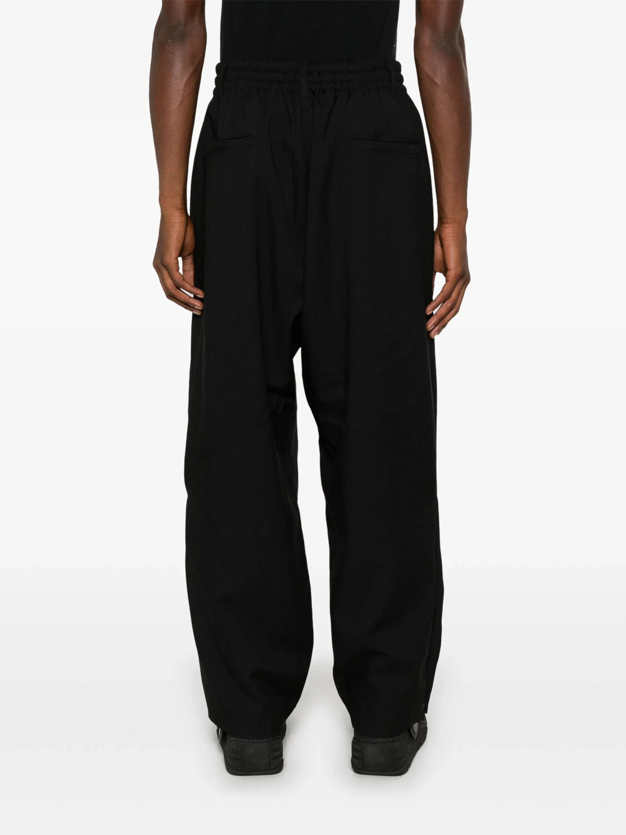 Y-3 3-Stripes straight-leg trousers